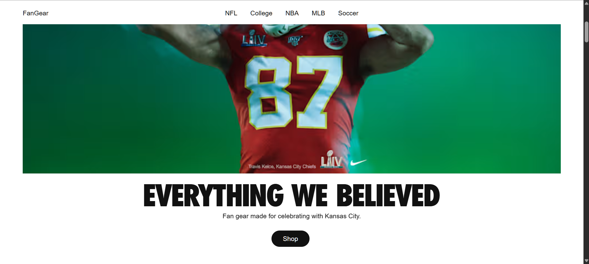 Nike Fan Shop